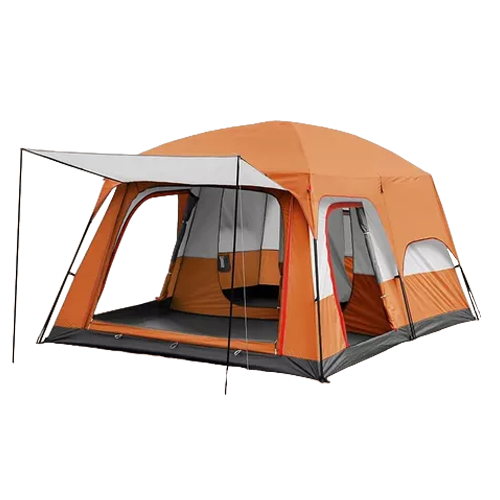 Barraca Camping Acampamento 8/12 Pessoas Grande Varanda