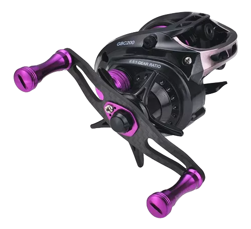 Carretilha Profissional Lizard Gbc200 Roxa