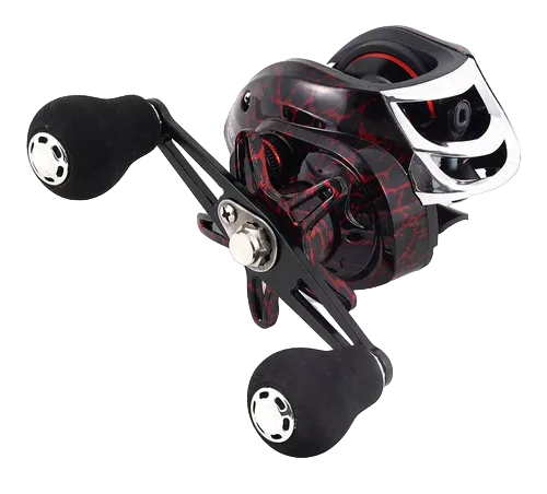 Carretilha Pesca Proberos Vermelho