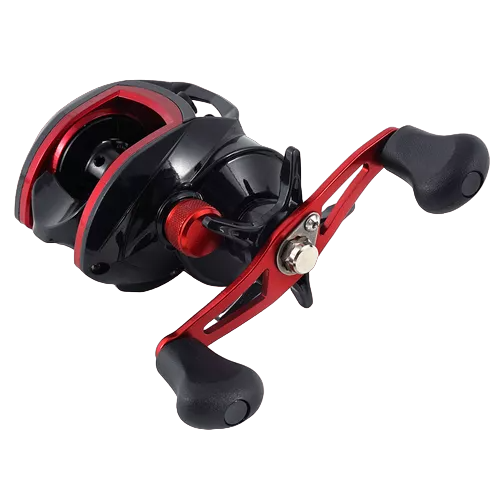 Carretilha Pesca Lizard Audi Vermelho