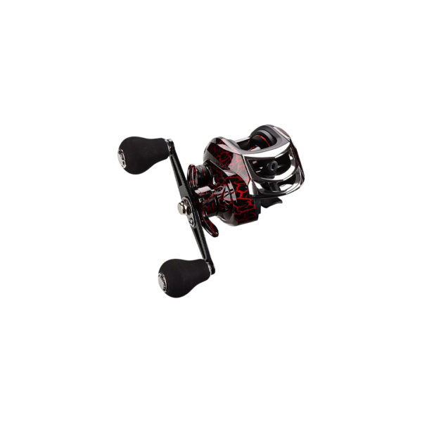Carretilha De Pesca Vermelho 18 Rolamentos 7.1:1 8KG