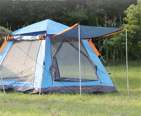 Barraca De Camping 5/8 Pessoas Automática Azul - Imagem 4